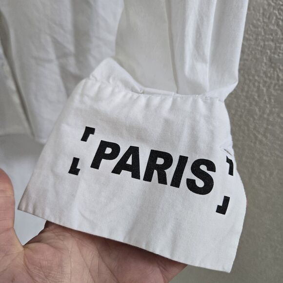 Gaelle Paris Shirt Button Down Size 2 S - Picture 5 of 8